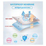 Brand New Smooth Waterproof Mattress Protector Cover For Bed